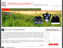 Tablet Screenshot of jiruwalaagrico.com